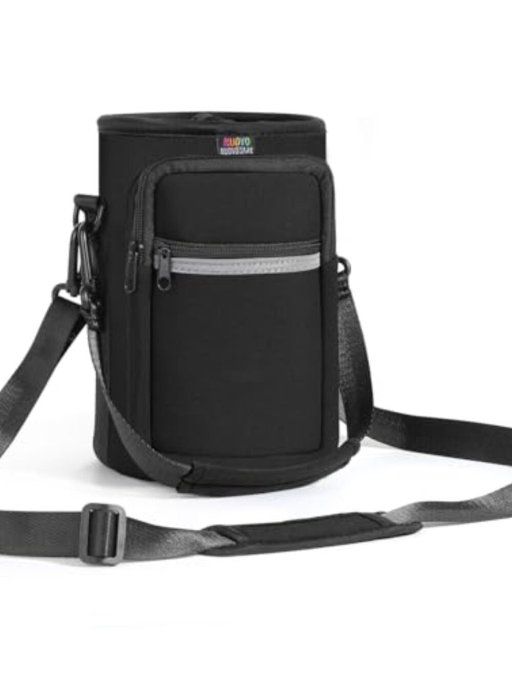 Neoprene Water Bottle Carrier Bag 64oz Pouch Holder with Strap